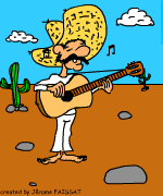 mexicain et guitare